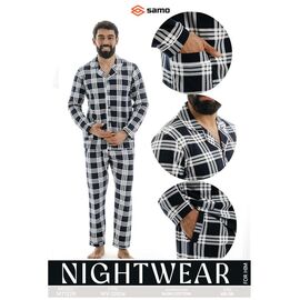 Фотография Пижама мужская 7122 white-black р.48-56 "Imlion" недорого оптом от прямого поставщика