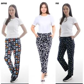 Фотография Штаны женские 4452-3 grey р.48-56 "Imlion" недорого оптом от прямого поставщика