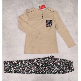 Фотография Пижама женская 581 nude р.48-56 "Imlion" недорого оптом от прямого поставщика