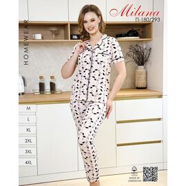 Фотография Пижама женская 180-293 beige р.M-4XL "Imlion" недорого оптом от прямого поставщика