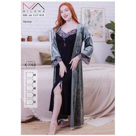 Фотография Комплект женский X7168 grey р.44-52 "Imlion" недорого оптом от прямого поставщика