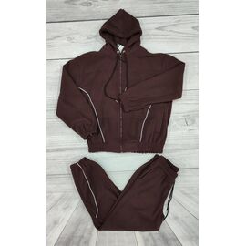Костюм спортивний жіночий 751 brown р.48-54 "Imlion" недорого оптом від прямого постачальника