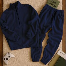 Фотография Костюм спортивный мужской 108-2 navy р.46-56 "Faraon" недорого оптом от прямого поставщика