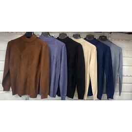 Фотография Свитер мужской 23118 black р.L-4XL "Faraon" недорого оптом от прямого поставщика