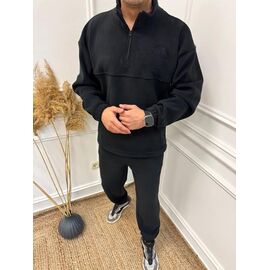 Фотография Костюм спортивный мужской 501 black р.44-54 "Faraon" недорого оптом от прямого поставщика