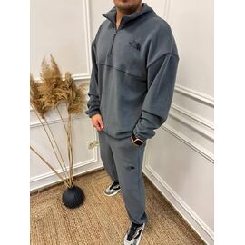 Фотография Костюм спортивный мужской 501 grey р.44-54 "Faraon" недорого оптом от прямого поставщика