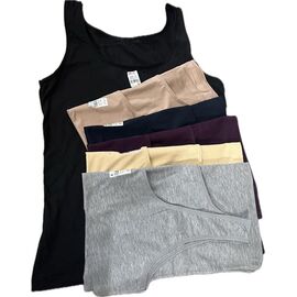 Фотография Майка женская 6530 mix р.3XL "Anibur" недорого оптом от прямого поставщика