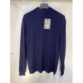 Фотография Свитер мужской 002 navy р.L-4XL "Faraon" недорого оптом от прямого поставщика