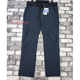 Фотография Штаны мужские утеплённые 120010-3 green р.3XL-7XL "Faraon" недорого оптом от прямого поставщика