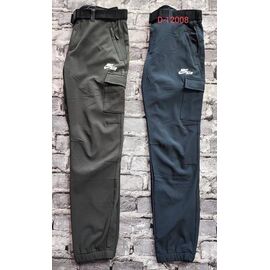 Фотография Штаны спортивные мужские утеплённые 12008 khaki р.M-3XL "Faraon" недорого оптом от прямого поставщика