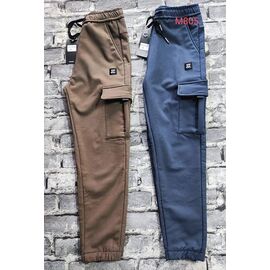 Фотография Штаны спортивные мужские утеплённые M805 beige р.48-56 "Faraon" недорого оптом от прямого поставщика