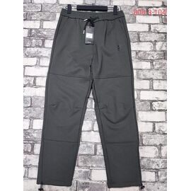 Фотография Штаны спортивные мужские утеплённые M808-104 khaki р.3XL-7XL "Faraon" недорого оптом от прямого поставщика