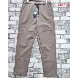 Фотография Штаны спортивные мужские утеплённые M808-43 beige р.48-56 "Faraon" недорого оптом от прямого поставщика