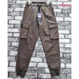 Фотография Штаны спортивные мужские утеплённые M809-36 brown р.48-56 "Faraon" недорого оптом от прямого поставщика