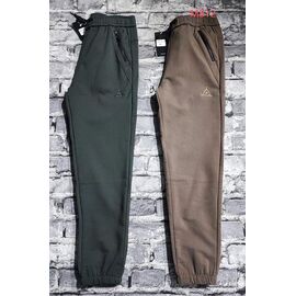 Фотография Штаны спортивные мужские утеплённые M812 green р.48-56 "Faraon" недорого оптом от прямого поставщика