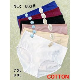 Фотография Трусы женские 662 mix р.7XL-8XL "Redoor" недорого оптом от прямого поставщика