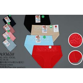 Фотография Трусы женские A9363 mix р.XL-3XL "Redoor" недорого оптом от прямого поставщика