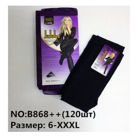 Фотография Колготы тёплые женские B868++ black р.3XL "Redoor" недорого оптом от прямого поставщика