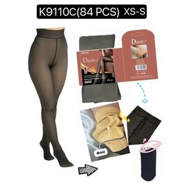 Фотография Колготы тёплые женские K9110C black р.XS-S "Redoor" недорого оптом от прямого поставщика