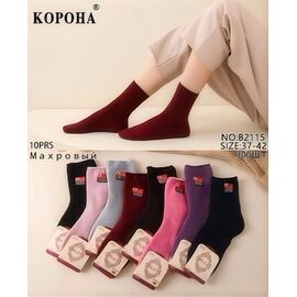 Фотография Носки женские тёплые B2115 mix р.37-42 "Redoor" недорого оптом от прямого поставщика