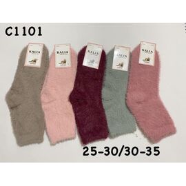 Шкарпетки дитячі теплі на дівчинку C1101 mix р.25-35 "Redoor" недорого оптом від прямого постачальника
