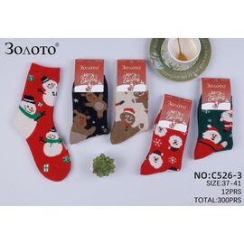 Фотография Носки женские тёплые C526-3 mix р.37-41 "Redoor" недорого оптом от прямого поставщика