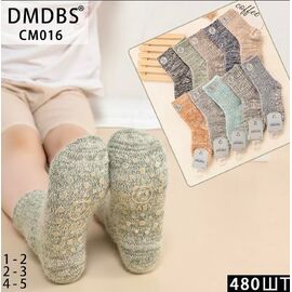 Шкарпетки дитячі теплі унісекс CM016 mix р.1-5 "Redoor" недорого оптом від прямого постачальника