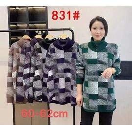 Фотография Свитер женский 831 mix р.54-56 "Lola" недорого оптом от прямого поставщика