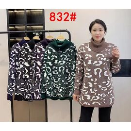 Фотография Свитер женский 832 mix р.54-56 "Lola" недорого оптом от прямого поставщика