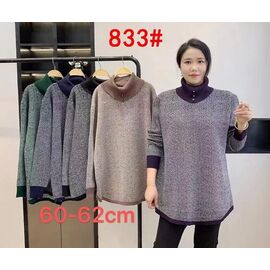 Фотография Свитер женский 833 mix р.54-56 "Lola" недорого оптом от прямого поставщика