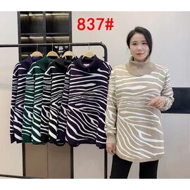 Фотография Свитер женский 837 mix р.54-56 "Lola" недорого оптом от прямого поставщика