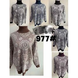 Фотография Свитер женский 977 mix р.52-54 "Lola" недорого оптом от прямого поставщика