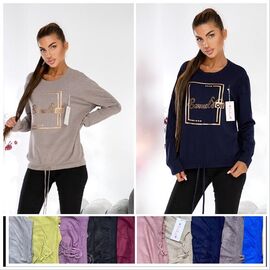 Фотография Свитер женский L335 mix р.50-54 "Lola" недорого оптом от прямого поставщика