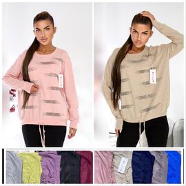 Фотография Свитер женский L336 mix р.50-54 "Lola" недорого оптом от прямого поставщика