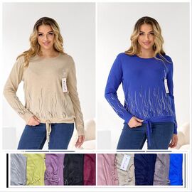 Фотография Свитер женский L339 mix р.50-54 "Lola" недорого оптом от прямого поставщика