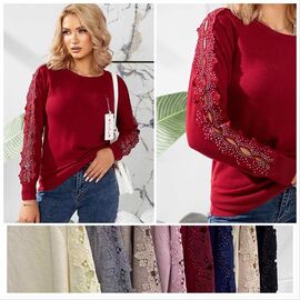 Фотография Свитер женский L341 mix р.46-48 "Lola" недорого оптом от прямого поставщика