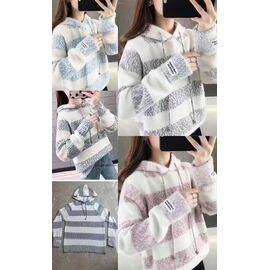 Фотография Свитер женский LL362 mix р.50-52 "Lola" недорого оптом от прямого поставщика