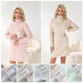 Туніка жіноча LL376 mix р.50-52 "Lola" недорого оптом від прямого постачальника