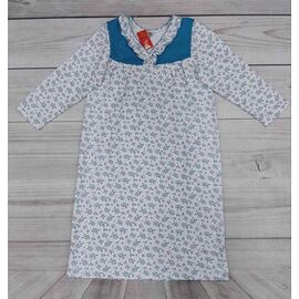 Нічня жіноча 203 white-blue р.48-56 "Imlion" недорого оптом від прямого постачальника