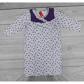 Нічня жіноча 220 white-violet р.48-56 "Imlion" недорого оптом від прямого постачальника