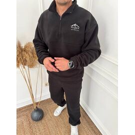 Фотография Костюм спортивный мужской 454 black р.44-54 "Faraon" недорого оптом от прямого поставщика