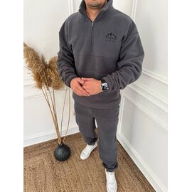 Фотография Костюм спортивный мужской 454 grey р.44-54 "Faraon" недорого оптом от прямого поставщика