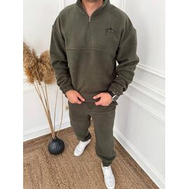 Фотография Костюм спортивный мужской 454 khaki р.44-54 "Faraon" недорого оптом от прямого поставщика