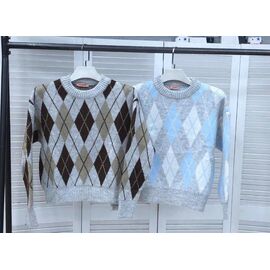 Фотография Свитер женский FR759 grey-l.blue р.42-50 "Faraon" недорого оптом от прямого поставщика