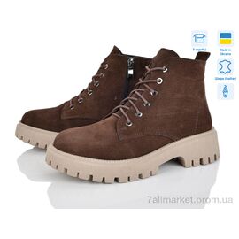 Черевики жіночі стильні Зима 3414K-55M (6 пар р.36-40) "Ailinda" недорого оптом від прямого постачальника