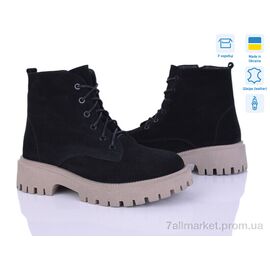 Черевики жіночі стильні Зима 3414K-1M (6 пар р.37-40) "Ailinda" недорого оптом від прямого постачальника