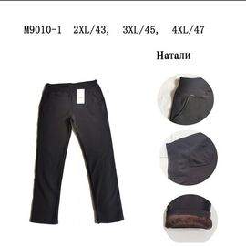Фотография Штаны женские утеплённые M9010-1 black р.2XL-4XL "Redoor" недорого оптом от прямого поставщика
