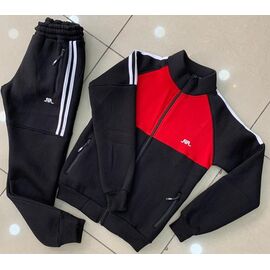 Фотография Костюм спортивный мужской FR791 black р.S-2XL "Faraon" недорого оптом от прямого поставщика