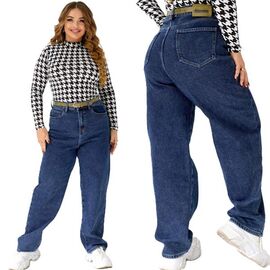 Фотография Джинсы утеплённые женские 1033 blue р.28-33 "Beki" недорого оптом от прямого поставщика