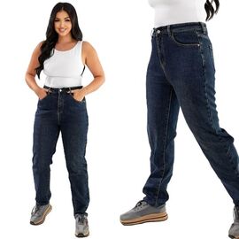 Джинси жіночі утеплені 301 blue р.30-36 "Beki" недорого оптом від прямого постачальника